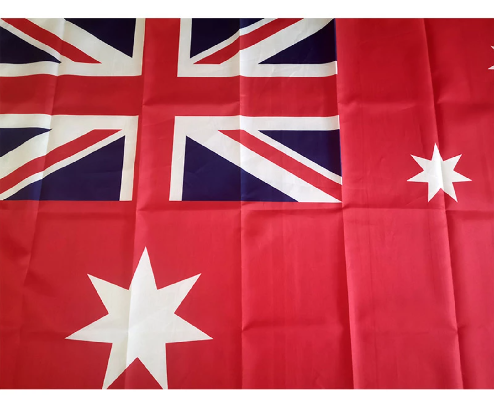 Large Red Ensign Flag Duster Australian Aussie Heavy Duty Marine Navy 90 x 150cm - Homeware Discounts