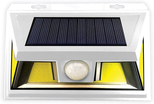 Solar Motion Sensor LED Light Motion Activated Security Sensor Outdoor - Homeware Discounts