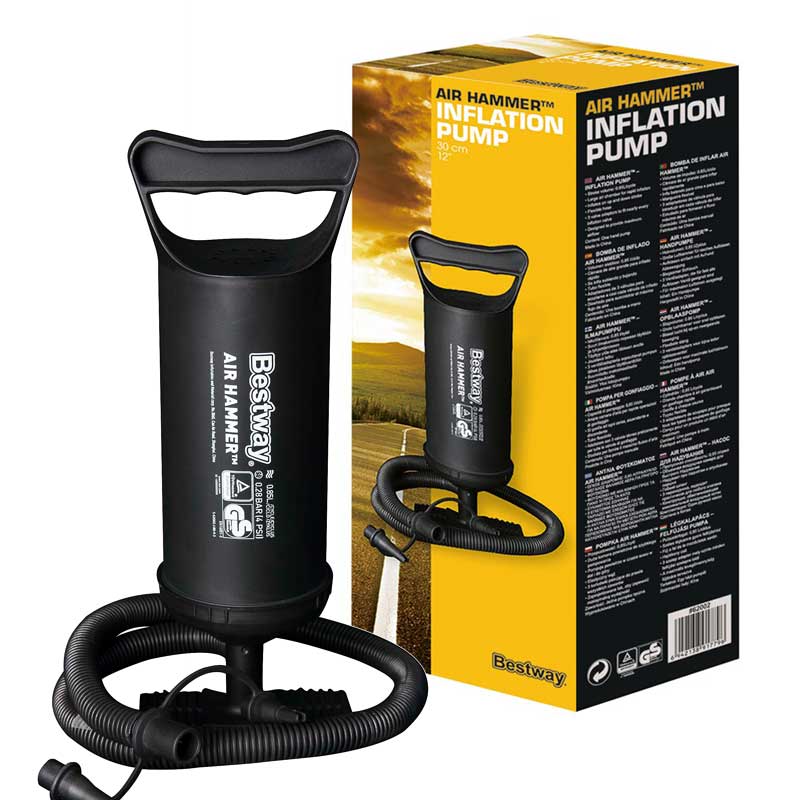 Bestway 30cm Air Hammer Inflation Pump Hand Pump - Homeware Discounts