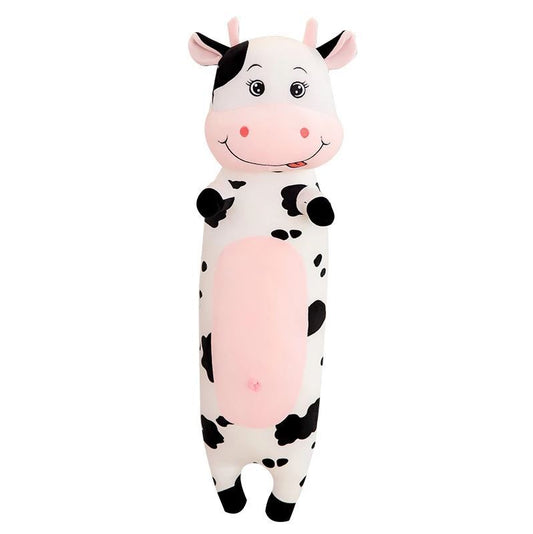 80CM Giant Long Body Pillow Soft Plush Kids Toy Dog Bunny Cow Fox Lion Stuffed Animals Kawaii Plush Cat Doll