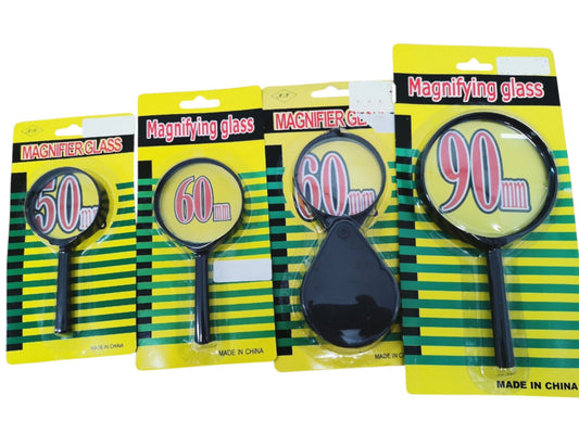 50mm Handheld Magnifying Glass Magnifier Magnifying Glass Loupe Jewelry Reading Tools