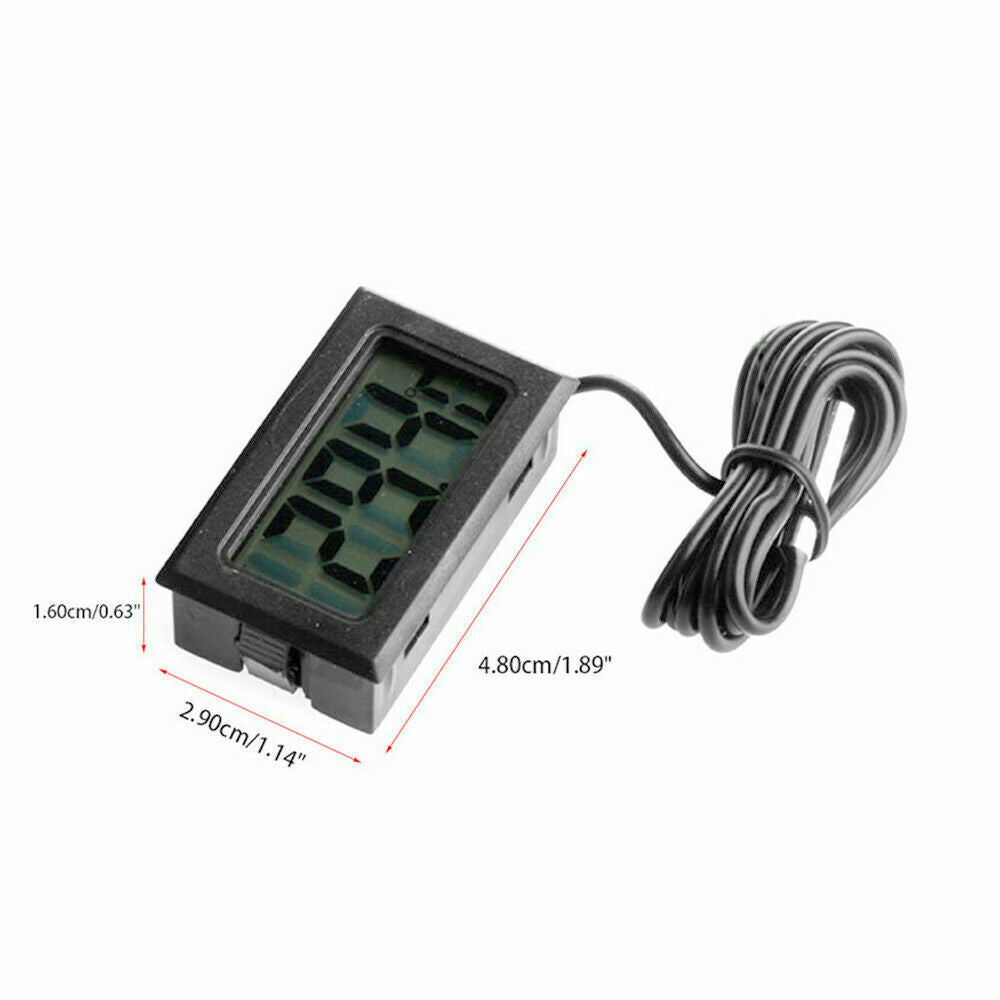 LCD Digital Thermometer Freezer Aquarium Thermometer Cooking Kitchen Tank Fridge Temperature