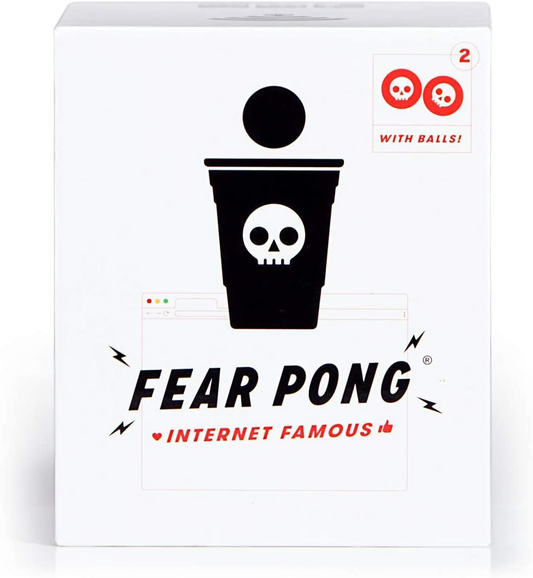 Fear Pong Internet Famous Game Beer Pong - Homeware Discounts