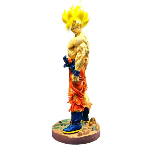 45cm Large Dragon Ball Z Super Saiyan Goku Majin Vegeta Frieza Sega Action Figure PVC
