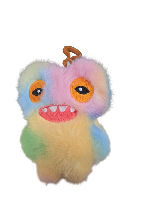 12cm Fuggler Funny Ugly Monster Keyrings Plush Munch Munch Stuffed Doll Toys Pendant