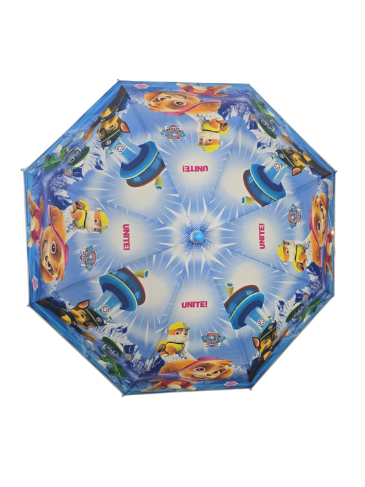 Kids Children Paw Patrol Sky Rumble Chase Umbrella Characters Rainwear 80cm Winter