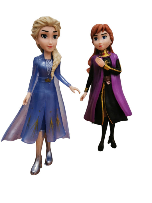 Frozen Doll Elsa and Anna Collectible Figurine Girls Toy Kids Toy Frozen 2