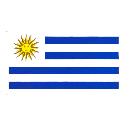 Large Uruguay Flag Heavy Duty Outdoor Uruguayan 90 X 150 CM - 3ft x 5ft