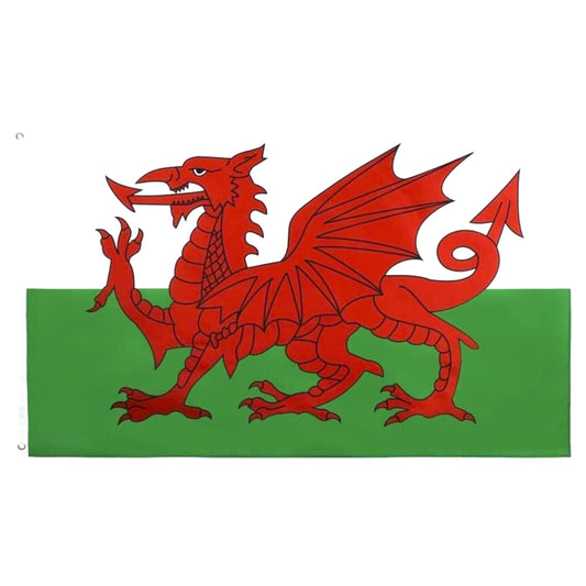 Large Wales Welsh Flag Heavy Duty Outdoor 90 X 150 CM - 3ft x 5ft