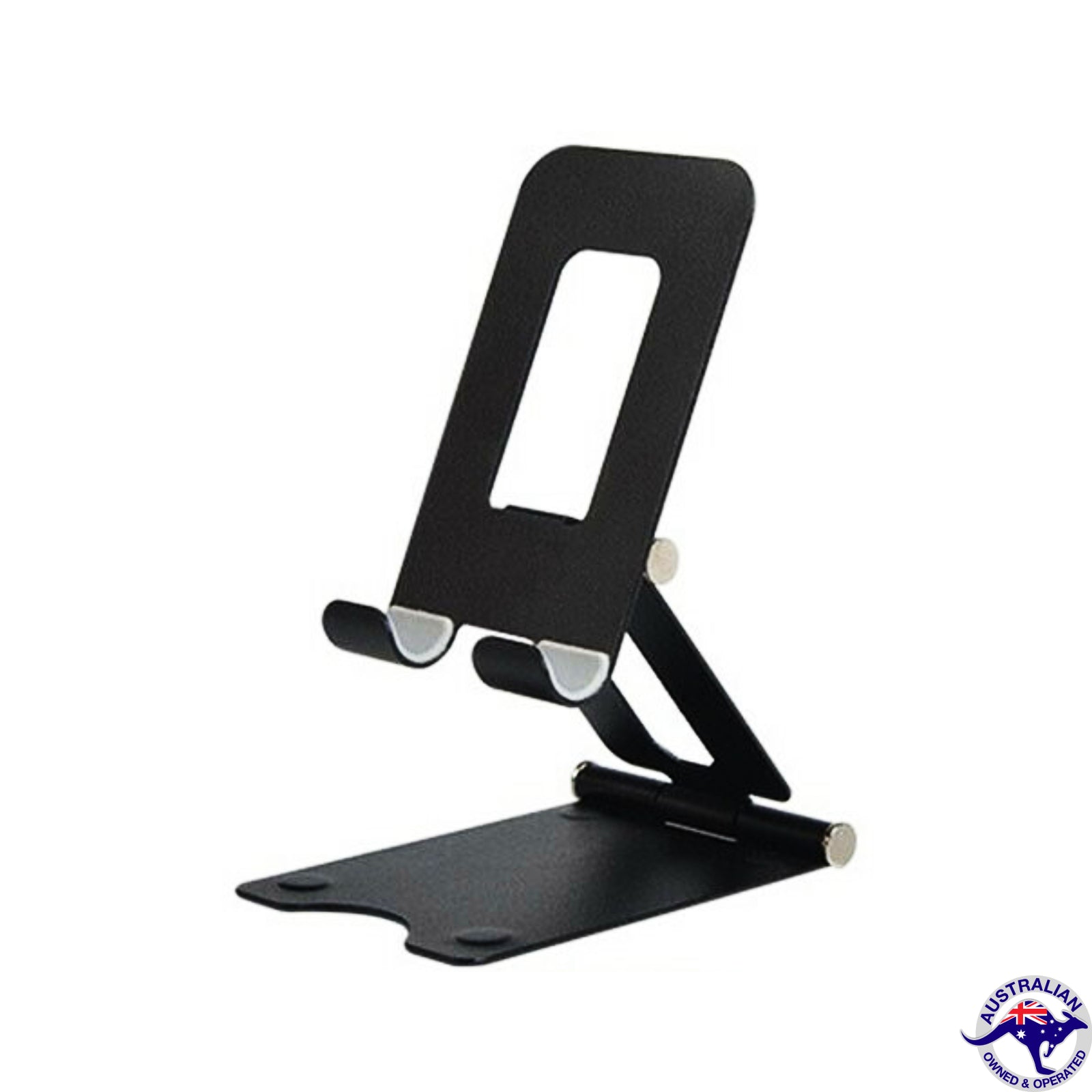 Universal iphone Samsung phone holder Desk Stand Phone Holders Foldable Adjustable Compact Mobile Phone Tablet - Homeware Discounts