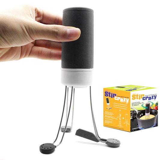 Stir Crazy Automatic Hands Free Sauce Stirrer Electric Blender Automatic Stirrer - Homeware Discounts