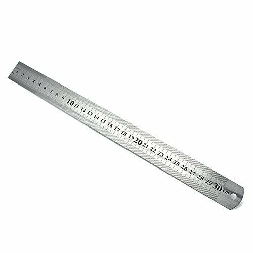 Stainless Steel Ruler Viaky Metal Ruler Conversion Table Metal Rulers ...