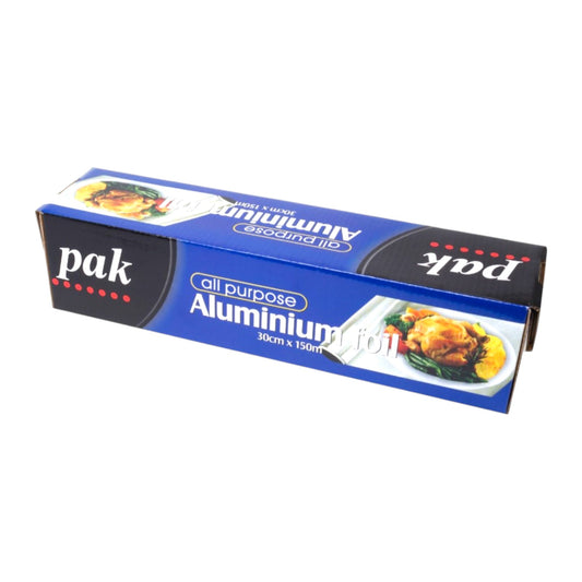 All Purpose Large Aluminum Foil Roll Wrap 30cm x 150m Long - My Store