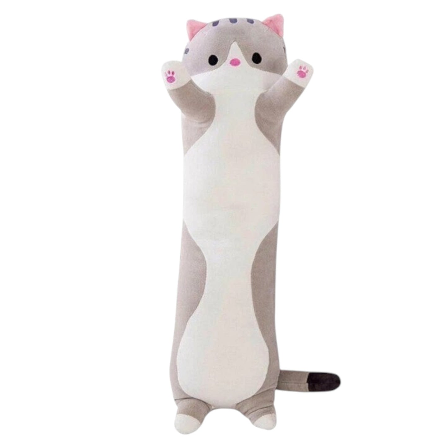 40cm Set Of 3 - Cute Carton Cat Pillow Plushie Plush Soft Long Body Pillow Stuffed Animals Kawaii Plush Cat Doll - My Store