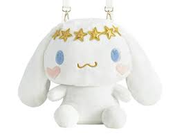 30cm Cinnamoroll Plush Backpack Kawaii Plush Messenger Bag Birthday Gift For Kids Girls