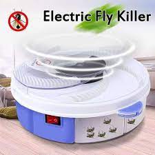 Automatic Flycatcher Electric Flytrap Insect Killer Rotating Electric Indoor Fly Trap