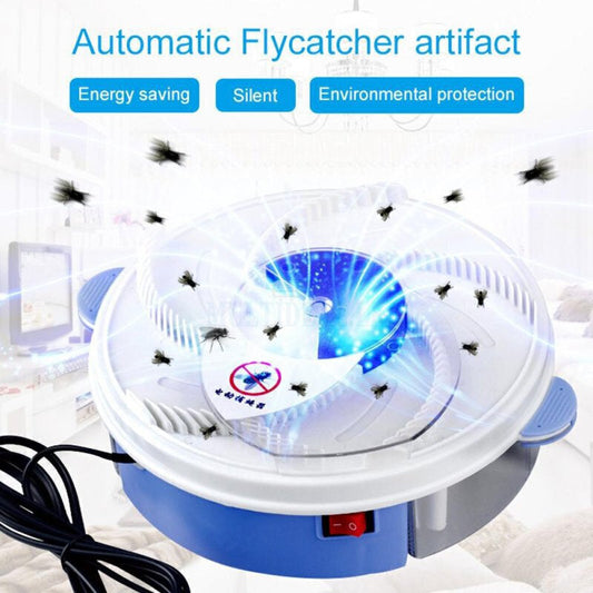 Automatic Flycatcher Electric Flytrap Insect Killer Rotating Electric Indoor Fly Trap