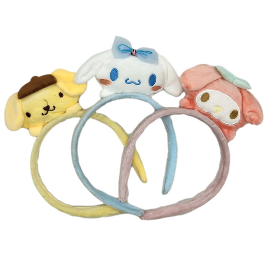 Hello Kitty Headband - My Melody Cinnamoroll Pompompurin - Homeware Discounts