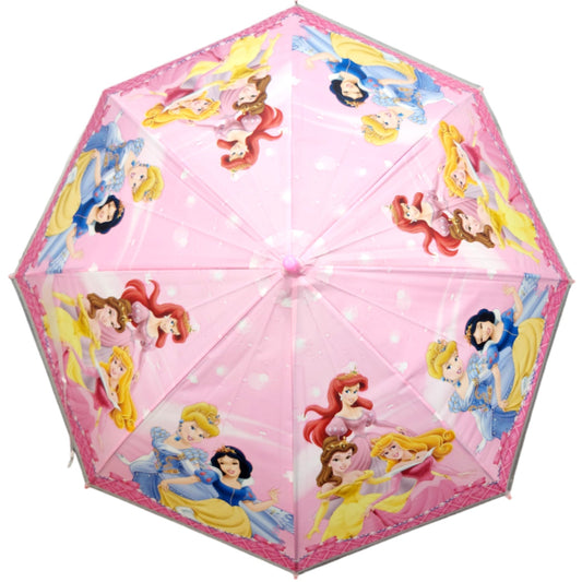 Kids Children Princess Umbrella Characters Rainwear 80cm Winter - Homeware Discounts