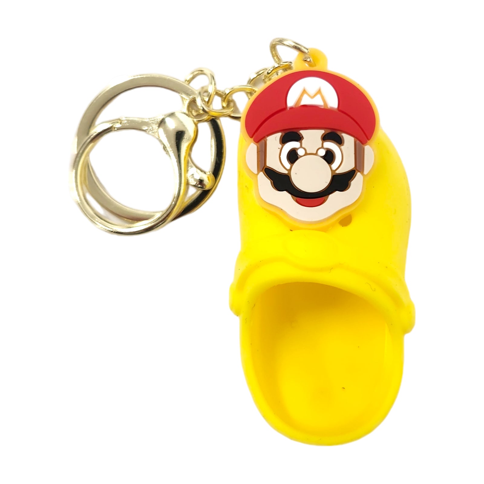 Mario Yellow Shoe Kids Key Chain Keyring - Homeware Discounts