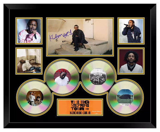 KENDRICK LAMAR 2022 AUSTRALIA THE BIG STEPPERS TOUR Signed Limited Edition Photo Memorabilia Wooden Frame