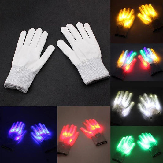 Flashing Light up Gloves Led Gloves Night Rave Glove - Homeware Discounts