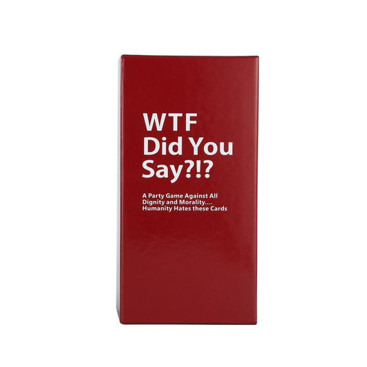 WTF Did You Say?!? Card Party Game - Homeware Discounts
